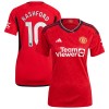 Original Fußballtrikot Manchester United Rashford 10 Heimtrikot 2023-24 Für Damen